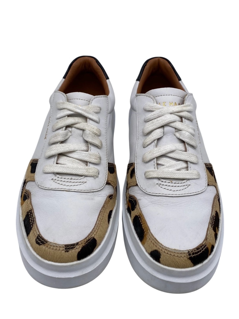 Cole Haan Womens Shoes Grandpro Rally Court Sneakers 7.5 White Leather Low Top - Picture 4 of 11